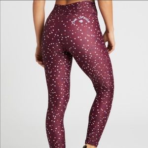 SoulCycle x the upside heart print pants